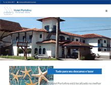 Tablet Screenshot of hotelportofino.com.br